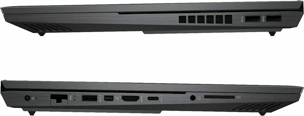HP Omen 16 Review ports